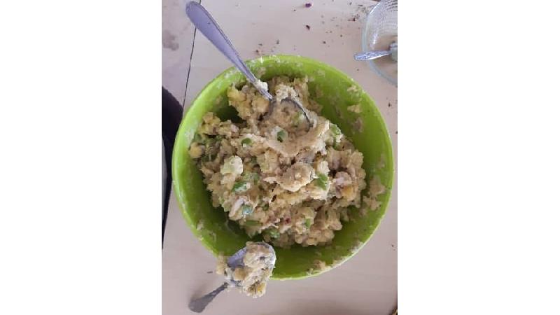 طرز تهیه پوره سیب زمینی با پنیر و قارچ