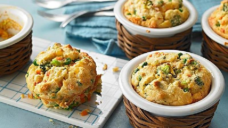 طرز تهیه سوفله سبزیجات؛ غذای سبک برای شام