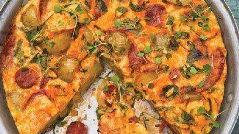 طرز تهیه املت اسپانیایی،  صبحانه ای سریع و آسان