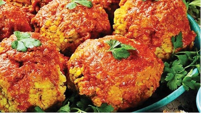 طرز تهیه و دستور پخت کوفته گیاهی