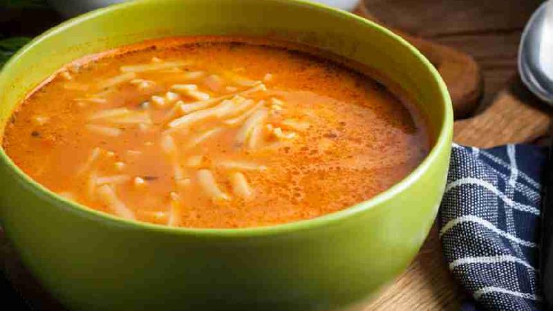 سوپ ورمیشل بدون مرغ؛ طرز تهیه