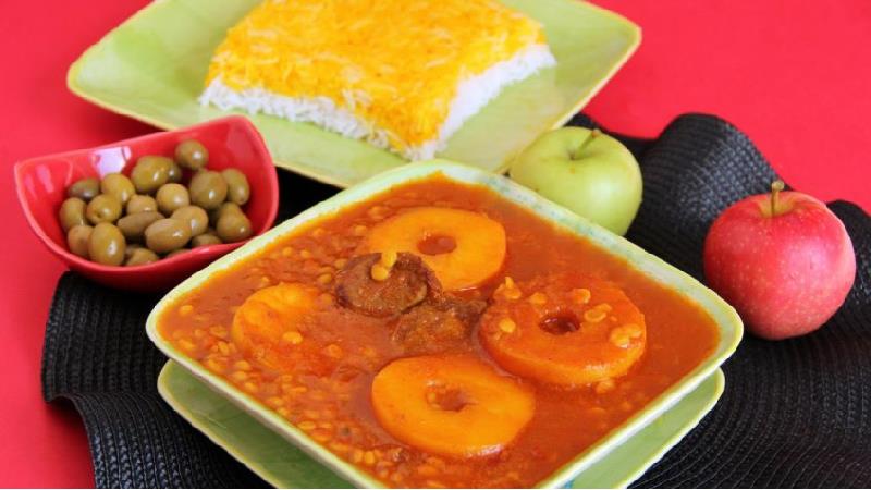 خورشت سیب را چطور درست می کنند