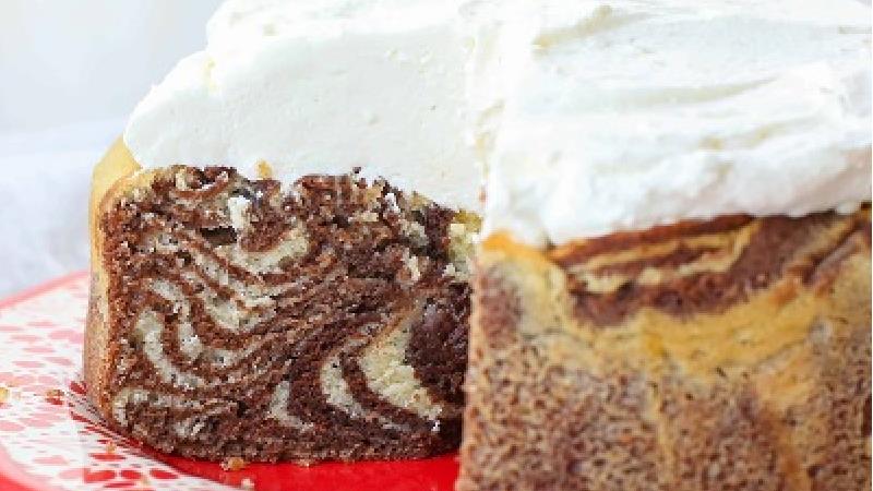 دستور پخت کیک زبرا در قابلمه یا فر