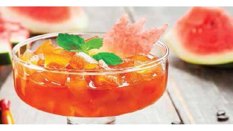 طرز تهیه مربا با پوست هندوانه