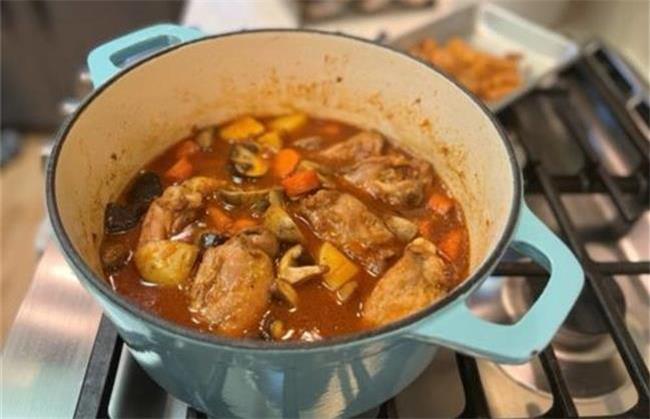 طرز تهیه راگوی مرغ، غذای فرانسوی
