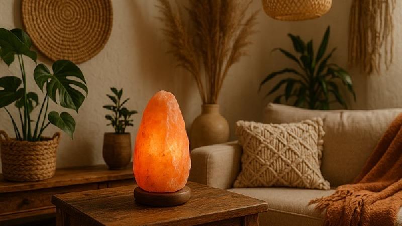 خواص شگفت‌انگیز سنگ نمک در خانه: از انرژی مثبت تا آرامش روان