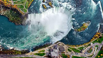 نمایی بسیار زیبا از آبشار نیاگارا