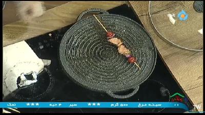 فیلم طرز تهیه جوجه کباب لبنانی