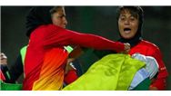 عکس‌های کتک‌کاری در فوتبال زنان ایران