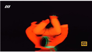 فیلم کامل نمایش با نور گروه بلک لایت در شب اعلام نتایج عصر جدید/11 مرداد