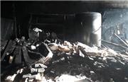 فیلم/ مرگ 5 نفر در آتش‌سوزی مجتمع مسکونی در قم