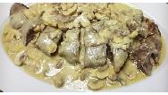 دستور پخت کامل خوراک زبان مجلسی با سس قارچ