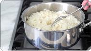 ترفندهایی برای پخت برنج کته و آبکش