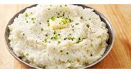 طرز تهیه پوره برنج و سیب ‌زمینی غذای مناسب برای شام