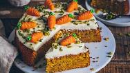 دستور پخت کیک هویج ساده خانگی با فر