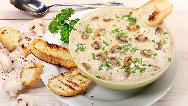 سوپ قارچ و شیر مجلسی و رستورانی؛ طرز تهیه کامل