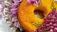 دستور پخت کیک گل محمدی و زعفران